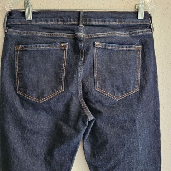 3 / $30 Old Navy Jeans Womens 10‎ Dark Blue Skinny Denim Cotton Blend - Picture 5 of 11